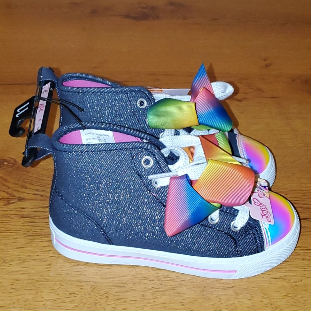 Jojo Siwa blue sneakers brand new tags